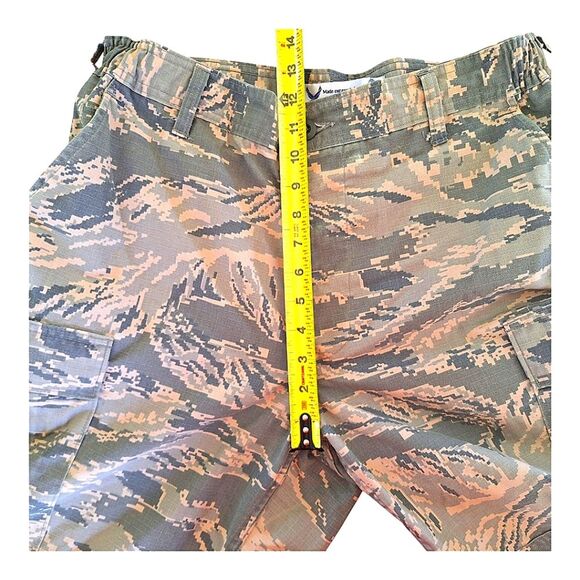 Military US Air Force Pants Men's 34R Combat Camo Utility Cargo Trouser Fatigues - Picture 7 of 14